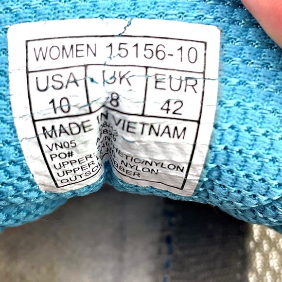 Saucony Cohesion 6 Athletic Running Training Shoes Women Sz 10 Gray Blue - Picture 7 of 7